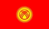 Drapeau kirghizistan
