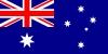 Australian Blue White Red Flag